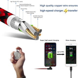 4-in-1 USB-C Cable Fast Charger Power Cord Wire USB - ZDZ47
