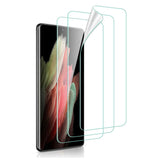 3 Pack Matte Screen Protector TPU Film Anti-Glare Anti-Fingerprint Fingerprint Works Case Friendly - ZD3Z36