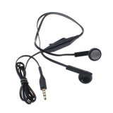 Earphones 3.5mm Headphones Wired Earbuds - Black - Fonus J06