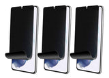 3 Pack Privacy Screen Protector TPU Film Fingerprint Works Anti-Peep Anti-Spy 3D Edge - ZD3Z22