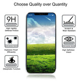 iPhone X/XS/11 Pro - Tempered Glass Screen Protector - HD Clear - 5D Curved - Full Cover