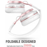 Wireless Bluetooth Headphones Foldable Headset w Mic Hands-free Earphones - ZDE50