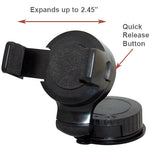 Car Mount Phone Holder for Dash and Windshield - Compact - Fonus C53