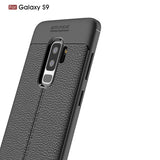 Ultra Slim TPU Leather Case Cover - Shock Absorbent - Black - Fonus V03
