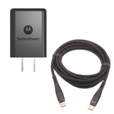 27W Fast Home Charger TurboPower PD 6ft TYPE-C Cable USB-C Power Adapter - ZDE23