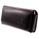 Leather Case Belt Clip Swivel Holster - Cover - LCASE34 - Black - Fonus J01 53-1