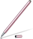Pink Stylus Touch Screen Pen Fiber Tip Aluminum Lightweight - ZDZ80