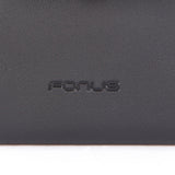 Leather Case Belt Clip Swivel Holster - Vertical Cover - LCASE20 - Black - Fonus M37