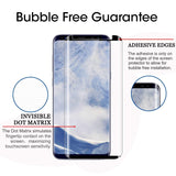 Samsung Galaxy S9 Plus - Anti-glare Screen Protector Tempered Glass - Full Cover - Fingerprint Resistant
