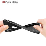 Ultra Slim TPU Leather Case Cover - Shock Absorbent - Black - Fonus L28