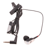 Mono Earphone 3.5mm Headphone - In-Ear - Single Earbud - Black - B55