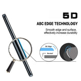 LG G7 ThinQ - Tempered Glass Screen Protector - HD Clear - Curved - Full Cover