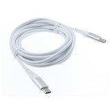 6ft USB-C to Type-C PD Cable Charger Cord - TPE - White - Fonus R23