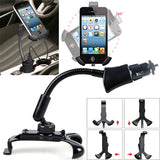 Car Mount for DC Charger Lighter Socket - USB Port - Fonus C98