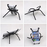 Flexible Spider Phone Holder Stand - Black - B49