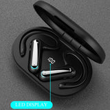 Ear-hook TWS Earphones Wireless Bluetooth Earbuds Ear hook Headphones True Stereo Charging Case - ZDZ19