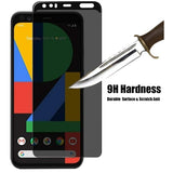 Google Pixel 4 - Privacy Screen Protector 3D Tempered Glass