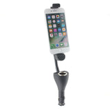 Car Mount for Lighter DC Charger - Lightning - Dual USB Port and Extra Socket - Fonus C95