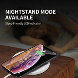 15W Wireless Charger Fast Charging Pad Slim Quick Charge - ZDWH3