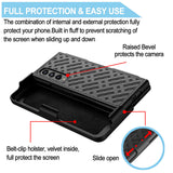 Case Belt Clip Holster Swivel Cover Kickstand Armor - ZDY99