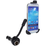 Car Mount for Lighter DC Charger - Dual USB Port and Extra Socket - Fonus J15