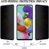 Privacy Screen Protector Tempered Glass Anti-Spy Anti-Peep 3D Edge Curved - ZDT50