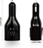 2-in-1 Car Home Wall Charger 2-Port USB - Folding Prongs - Fonus M67