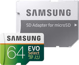 Samsung Samsung 64GB High Speed MicroSDHC Memory Card - Class 10 862-2