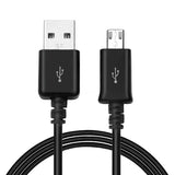 Samsung 3ft Micro USB Cable Charger Cord - OEM - Black 214-1