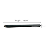 Stylus Touch Screen Pen Fiber Tip Aluminum Lightweight Black - ZDZ59