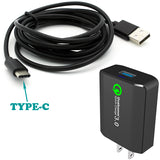 18W Fast Home Wall Charger 6ft USB-C Cable - QC3.0 - Turbo Charge - Fonus K51
