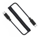 Coiled Cable USB-C to TYPE-C Fast Charger Cord - Fonus - D26
