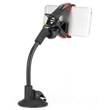Car Holder for Dash and Windshield - Easy One Hand Mount - Clipper - Fonus C51