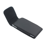 Leather Case Belt Clip Holster - Vertical Cover - LCASE62 - Black - Fonus D92