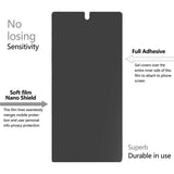 Samsung Galaxy Note 10 Plus - Privacy Screen Protector TPU Film - FingerPrint Unlock