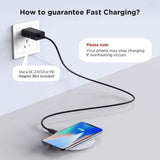 15W Wireless Charger Fast Charging Pad Slim Quick Charge - ZDWH3