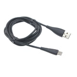 10ft USB-C Cable Charger Cord - TPE - Black - Fonus K97