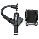 Car Mount for Lighter DC Charger - Dual USB Port - Extra Socket - Fonus D69