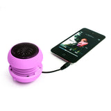 Multimedia Loud Speaker - Wired - MicroSD Player - Pink - Fonus F84