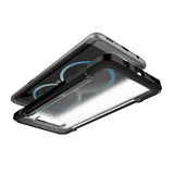Hybrid Case Dual Layer Armor Defender Cover - Dropproof - Black - Selna L08