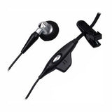 Mono Earphone 3.5mm Headphone - Single Earbud - HDW-17906-003 - Black - A18