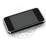 Double Sided Suction Holder - Hand Shaped - Non-Slip - Clear - Z43