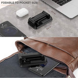 Dual 10W Wireless Charger Fast Foldable Stand 2-Coils Charging Pad - ZDJ96