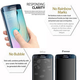 Samsung Galaxy S6 Edge Plus - Screen Protector Silicone TPU Film - Curved - Full Cover - HD Clear