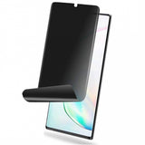 Samsung Galaxy Note 10 Plus - Privacy Screen Protector TPU Film - FingerPrint Unlock