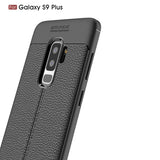 Ultra Slim TPU Leather Case Cover - Shock Absorbent - Black - Fonus V02
