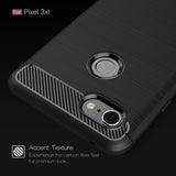 Ultra Slim Carbon Fiber Case Cover - Shockproof - Black - Fonus L26
