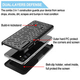 Case Belt Clip Holster Swivel Cover Kickstand Armor - ZDW02