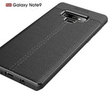 Ultra Slim TPU Leather Case Cover - Shock Absorbent - Black - Fonus V01