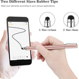 Pink Stylus Touch Screen Pen Fiber Tip Aluminum Lightweight - ZDZ52